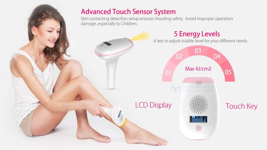 Multifunctional IPL Hair Removal Permanent Painless Device for Home Use