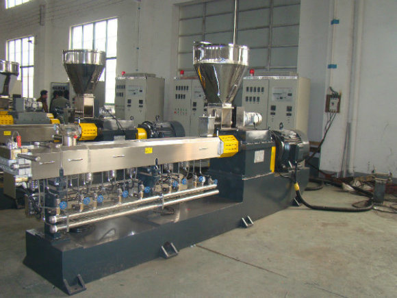 Tse Series Plastic Pellet Filler Masterbatch Twin Screw Extruder Machine Price for Pelletizer Extrusion Line