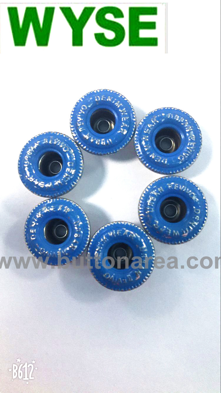 High Quality Metal Jeans Button with Customized Brand Logo