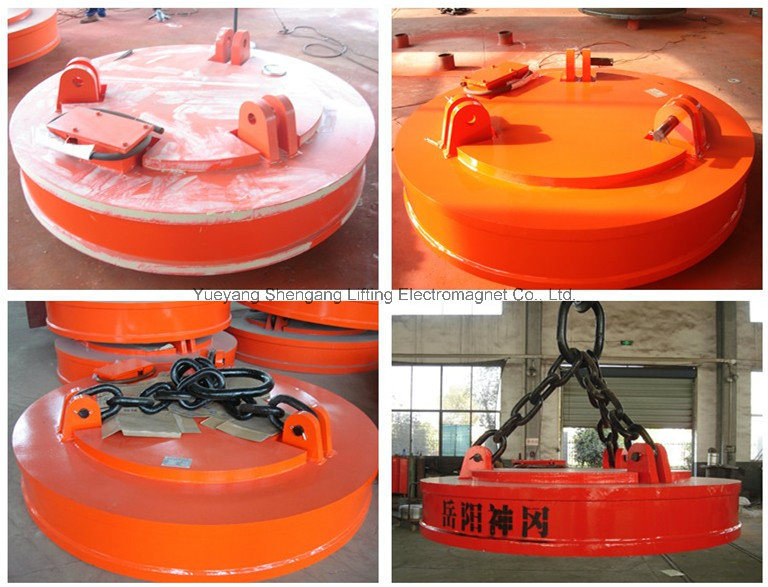 Industrial Circular Type Electro Lifting Magnet for Scraps