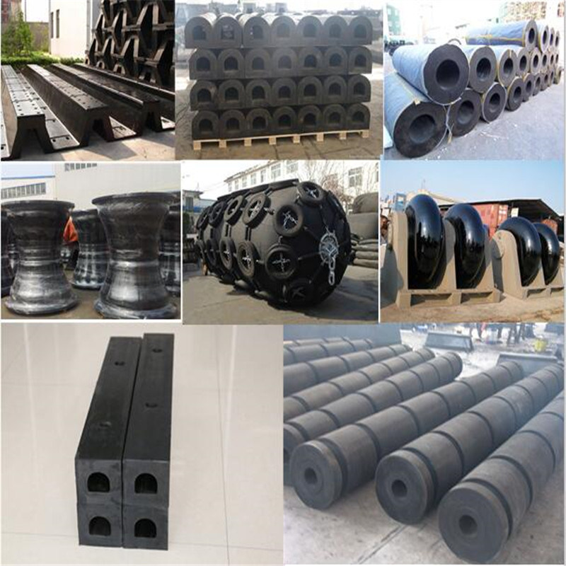 Marine Ship Boat Solid Dock Cylindrical Rubber Fender