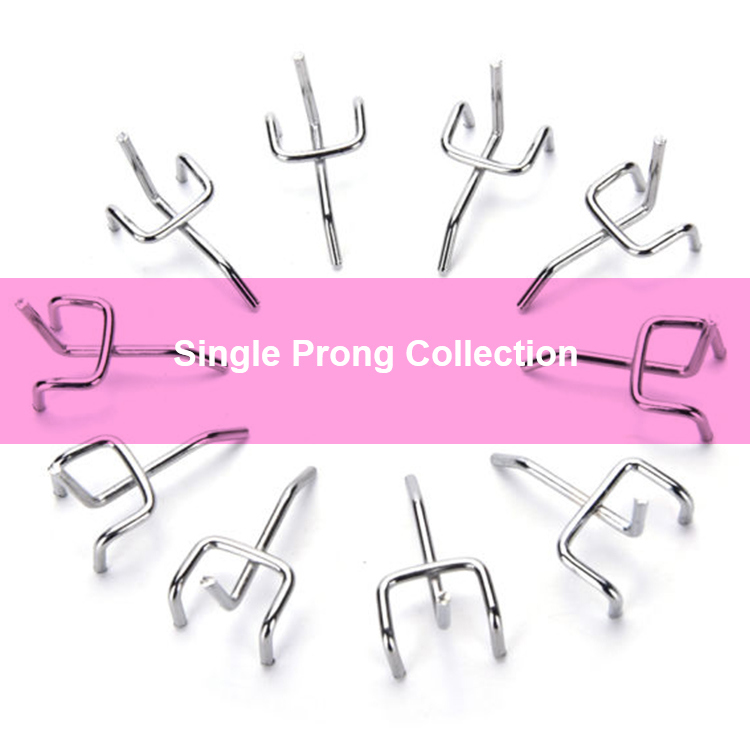 Wholesale Metal Wire Hanging Display Pegboard Hooks