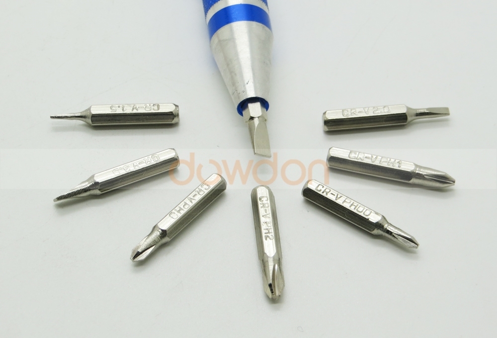 Mini Screwdriver Pen Promotional 8 in 1 Solid Screwdriver Multi-Function Pocket Hand Tool Screwdriver Set