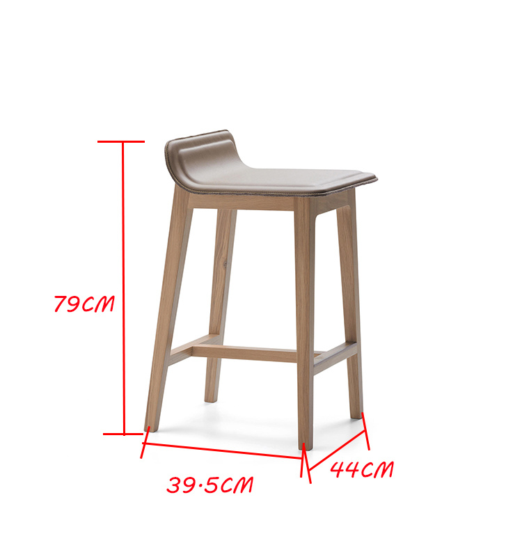 2018 Hot Sale Lift Adjustable PU Leather Dining Bar Stool