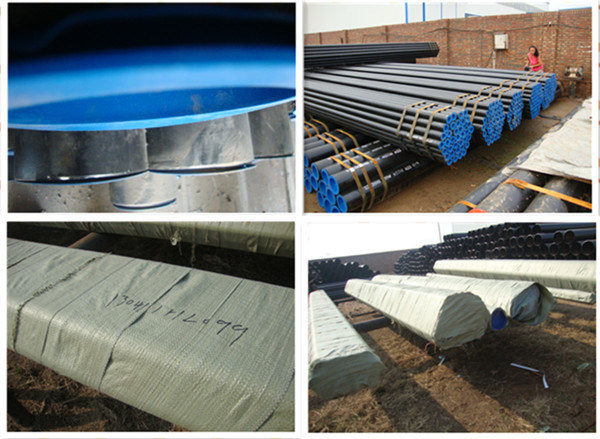 ASTM A53 B Carbon Steel ERW Pipes for Water Transmission