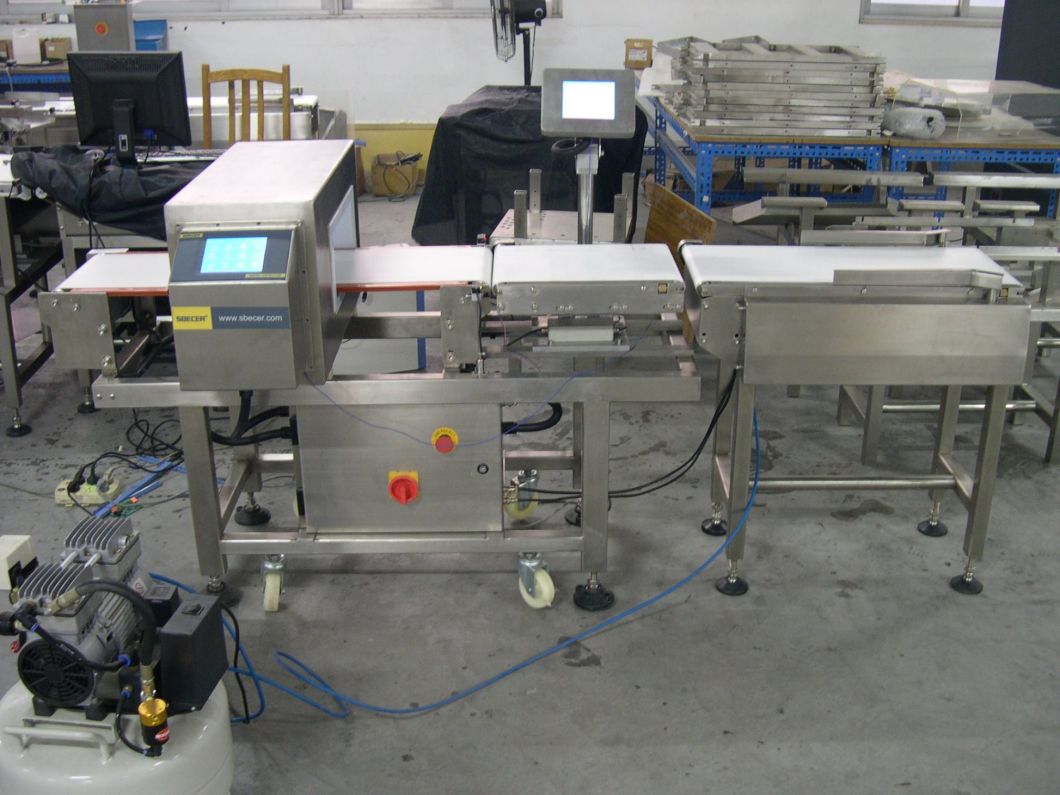 Noodles Metal Detector and Check Weigher Combo