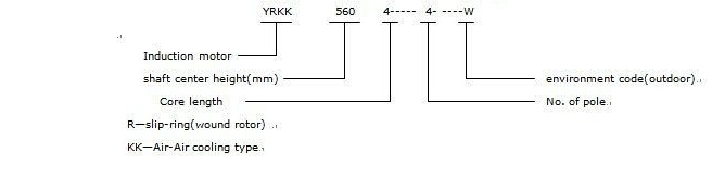 Yrkk High Voltage Slip Ring Electric Motor