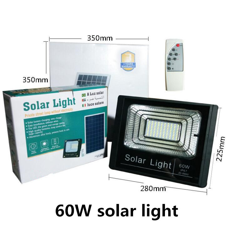 New Solar Flood Light for Home Garden Lighting 10W 25W Solar LED Flood Light