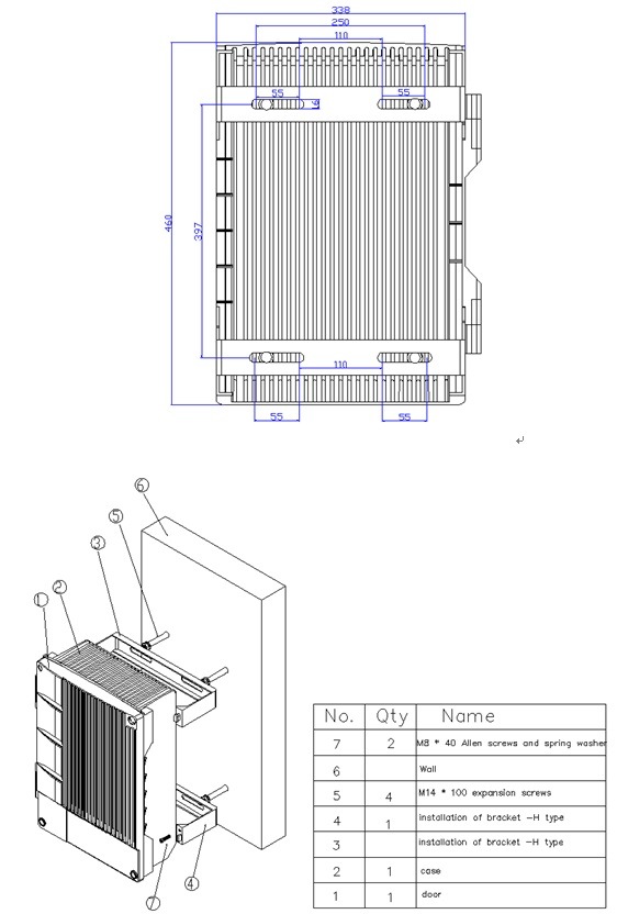 Tetra 400MHz Fiber Optic Repeater