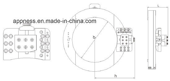 Electric Od-Mounted Pipe Cutting and Beveling Machine