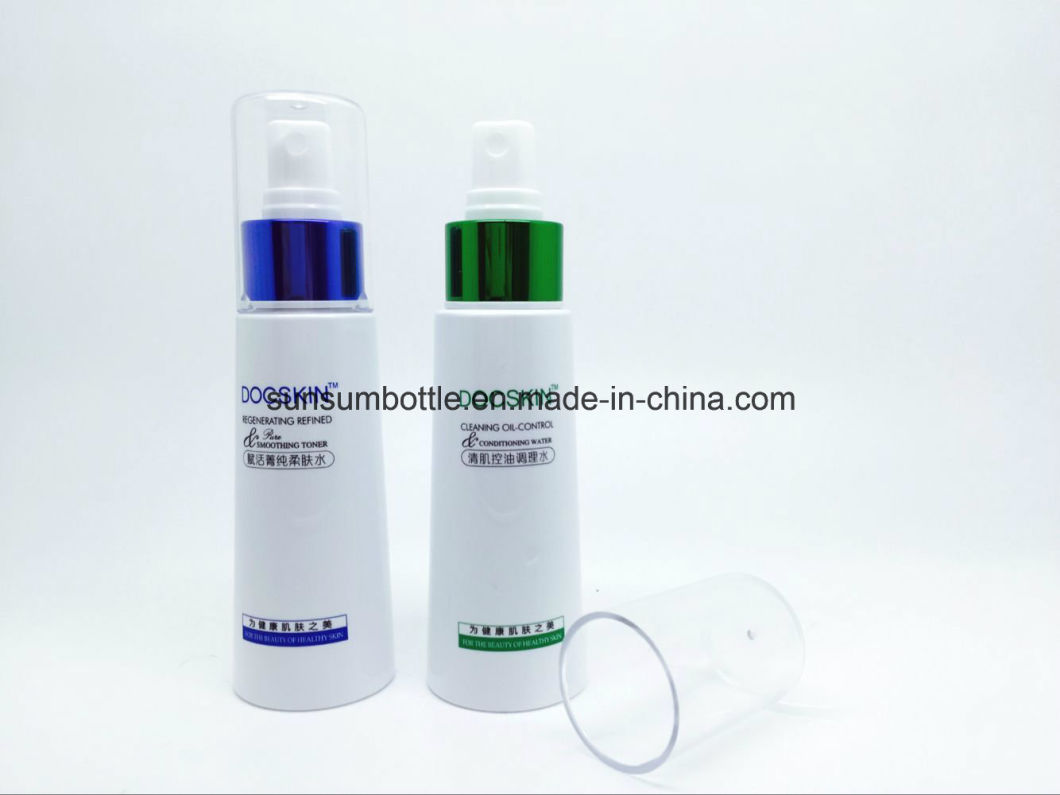 Luxury Cosmetic Skin Care Use Plastic Bottle for Lotion