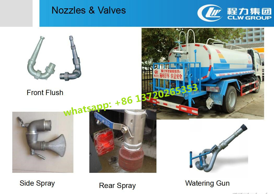 Cheap Mini 5cbm 5tons New Diesel Engine Water Sprinkler Truck for City Sanitation