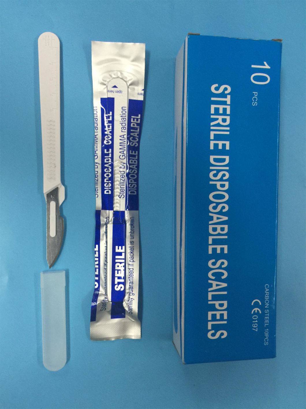 Sterile Single Use Surgical Scalpel with Ce and ISO