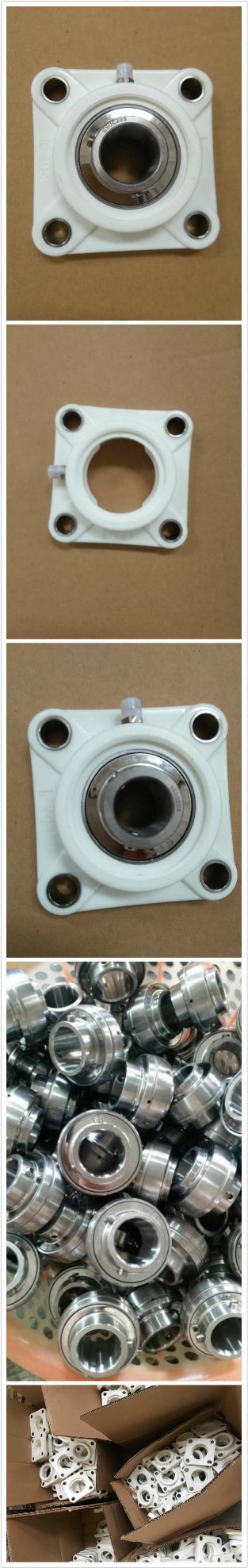 PBT Thermoplastic Housing with Stainless Steel /Zinc Chrome Steel Bearings/Pillow Block Bearing