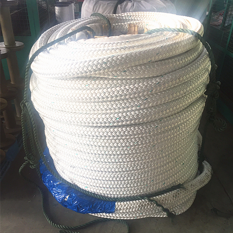 Dia 100mm 24 Strand Nylon Mooring Rope with All Iacs Certificates for Ship