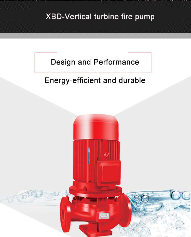 Vertical Multistage Fire Fighting Inline Jockey Pump