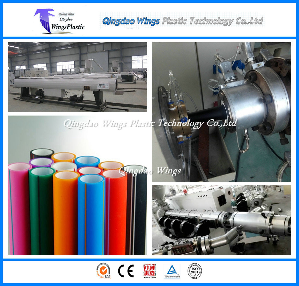 HDPE Pipe Machinery Plant / Vacuum Forming PE Pipe Plant Manufacturer China