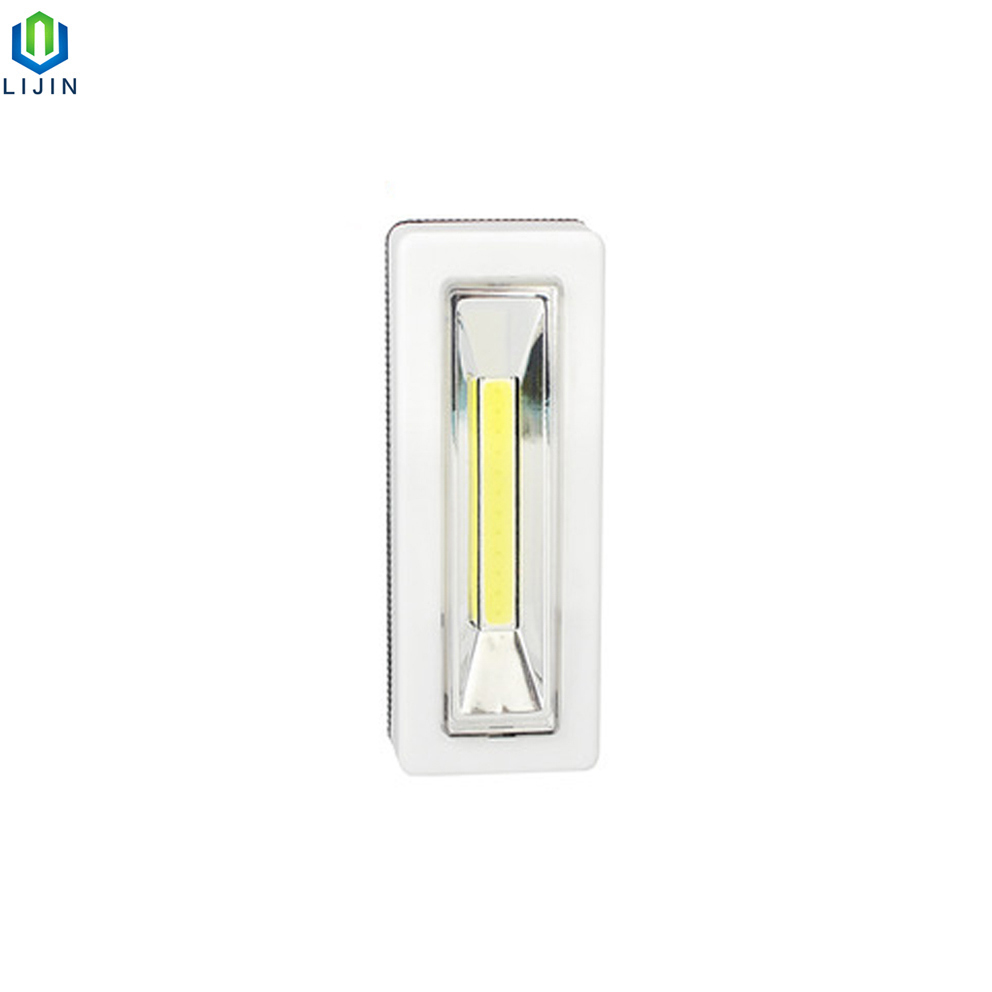 Rectangular COB Indoor Touch Lamp Multi-Function Pastable Wall Cabinet Light