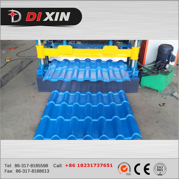 Auotmactic Tile Making Machine with Hydraulic Cutting