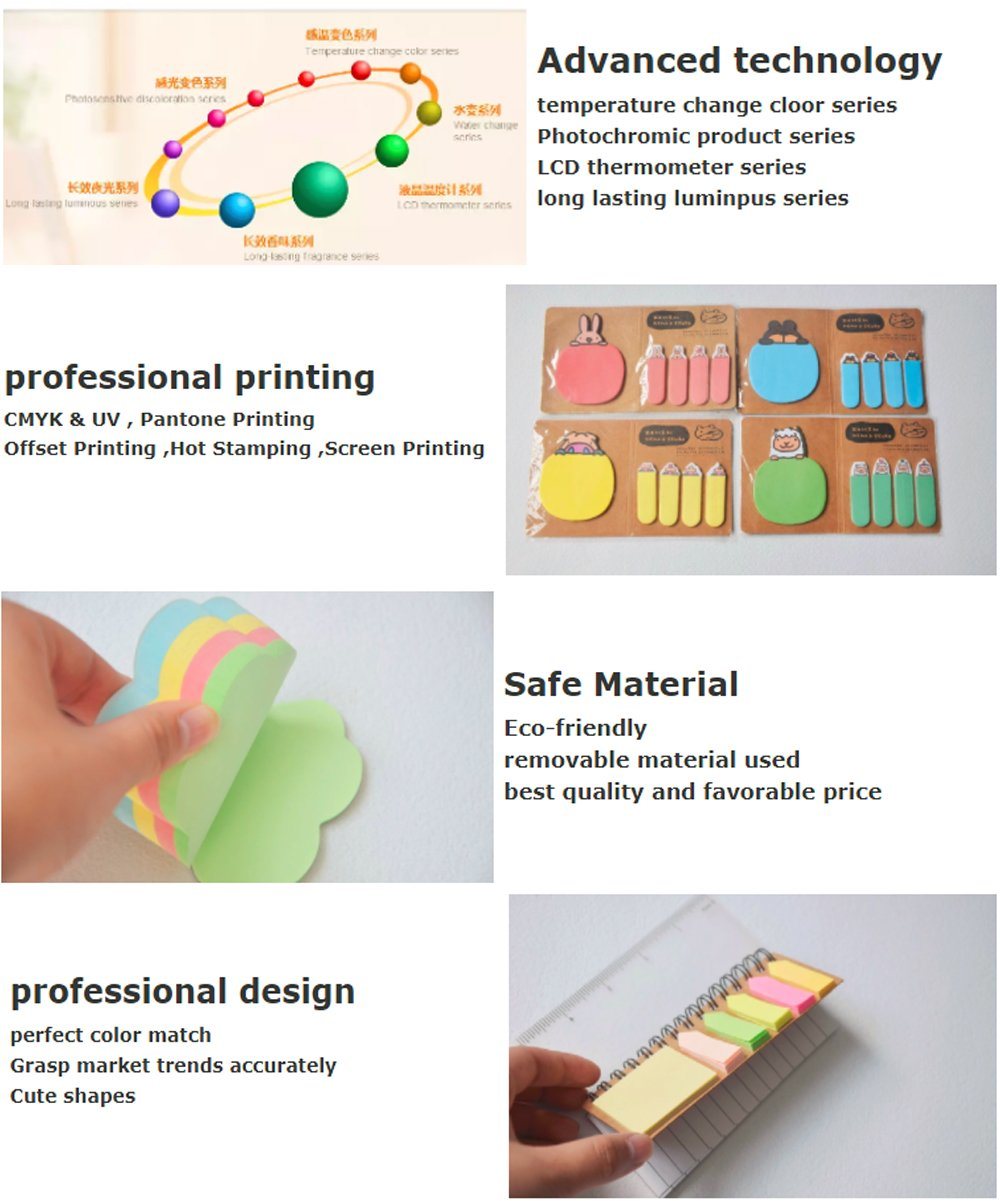 Promotional Sticky Note Stationery with Your Logo