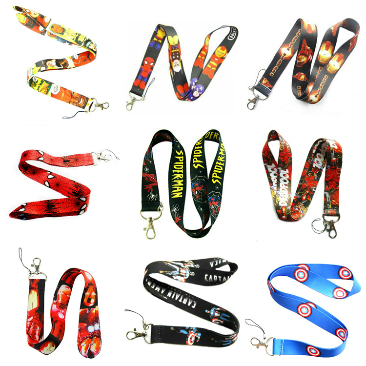 Durable Printing Logo Polyester Neck Lanyard Ribbon for Show