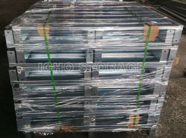 Customized Galvanized Heavy Duty Steel Metal Pallet for Warehouse Storage