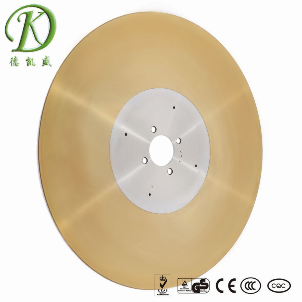 D2d Golden Log Saw Blade for Tissue Paper Machine