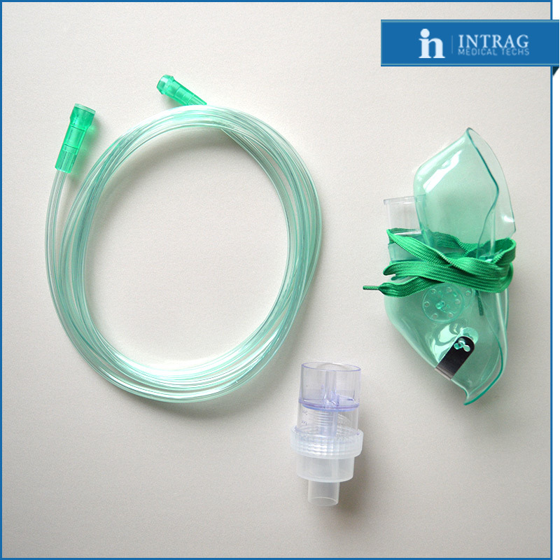 Disposable Oxygen Mask with Nebulizer (L, M, S)
