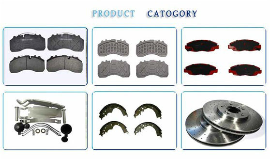 China Low Noise Weld-Mesh Heavy Duty Truck Brake Pad for Mercedes-Benz