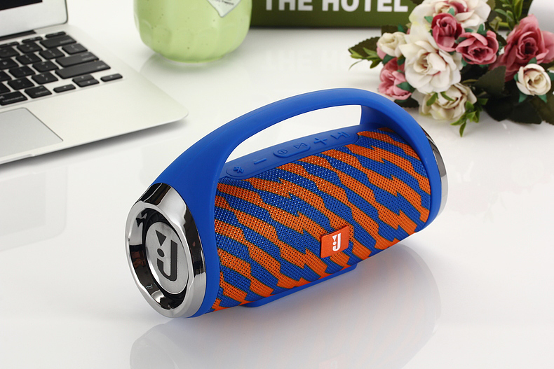 New-Arrival Wireless Bluetooth Fabric Portable Vehicle-Mounted TF Card Two-Horn Speaker