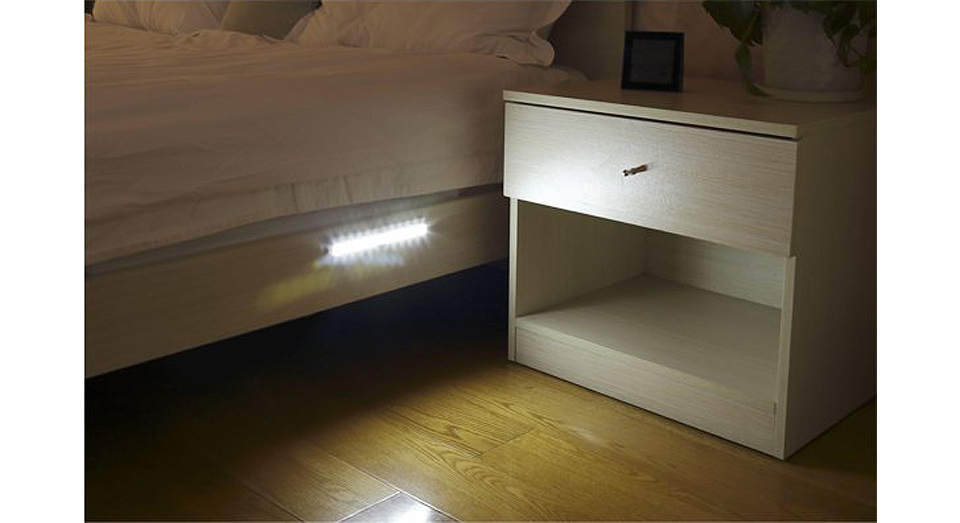 LED Under Cabinet Light PIR Motion Sensor Lamp 6/10 LEDs 98/190mm Lighting for Wardrobe Cupboard Closet Kitchen Night Light