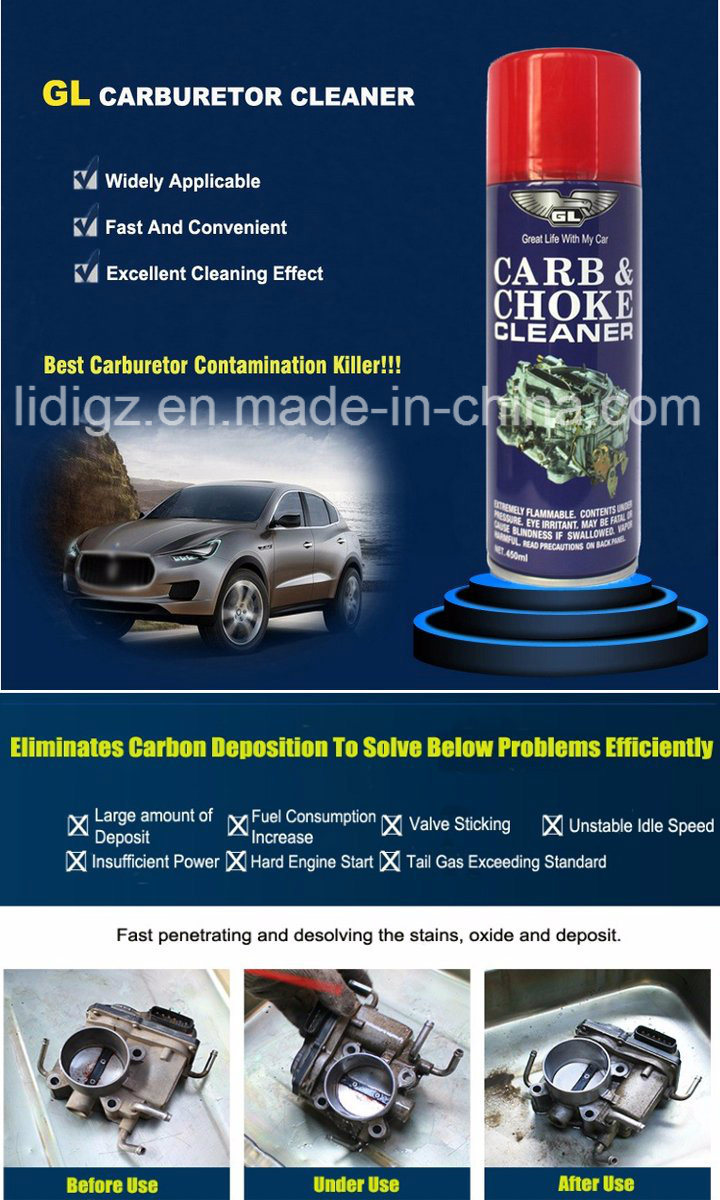 Factory Price Hot Car Carburetor Cleaner