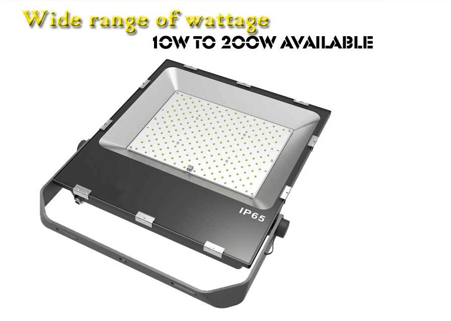 Slim Floodlight 200W 150W 100W 80W 50W 30W 10W Brand Chip Outdoor LED Flood Light