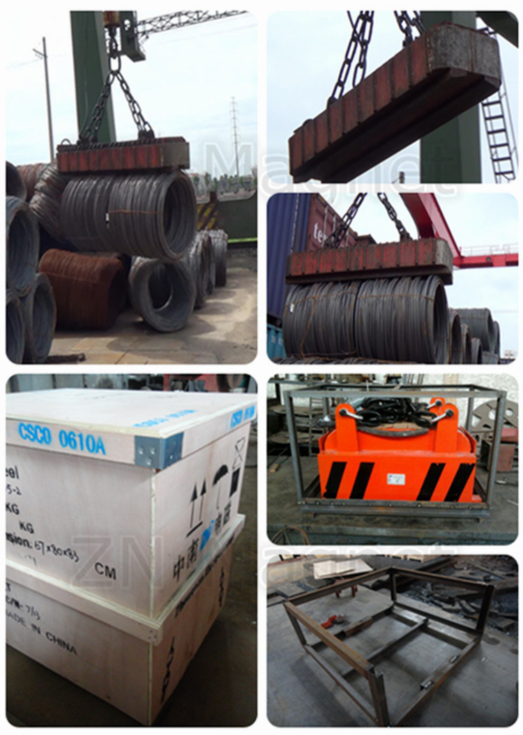 Industrial Crane Lifting Magnet for Wire Rod Coil MW19-27072L/1