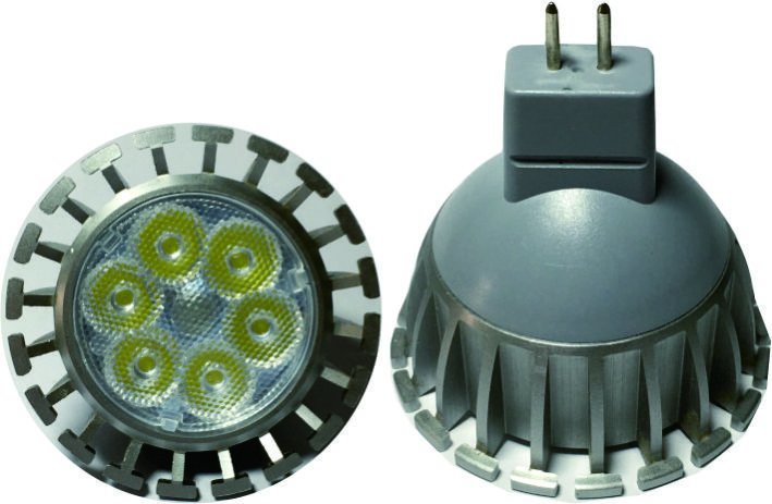 LED Bulb Lamp 6X1w MR16 GU10 Energy Saving LED Spotlight