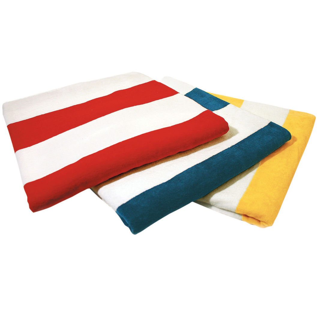 32s High Quality Plain Dyed Towel for Beach (JRD208)