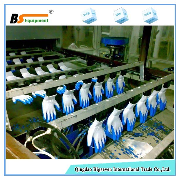 Latex / Nitrile Working Gloves Dipping Machine