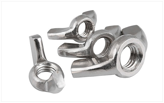 Stainless Steel 304 A2-70 Round Nose Wing Nut