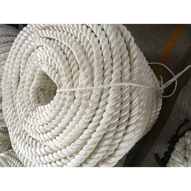 3 Strand Polypropylene Filament Rope Mooring Rope Nylon Rope