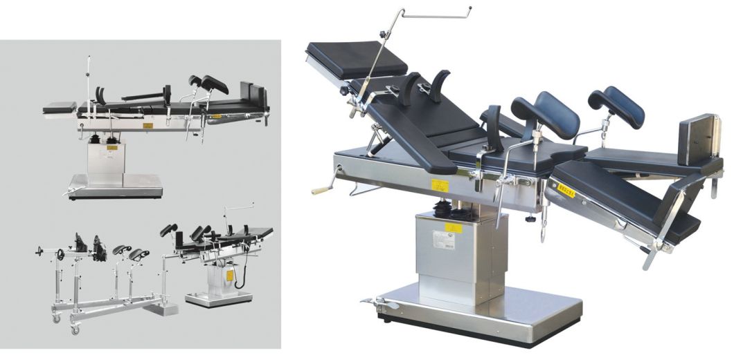 Multifunction Stainless Steel Medica Electric Operating Table Ecoh005 Ce Approved Hot Sale