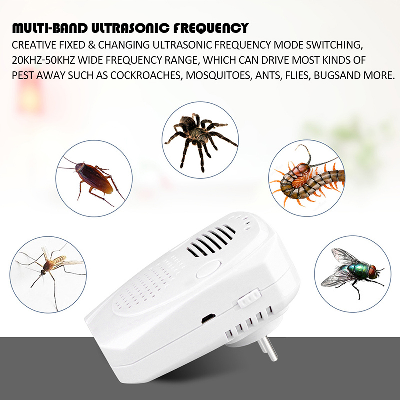 Universal Electric Ultrasonic Insect Repellent Mosquito Killer