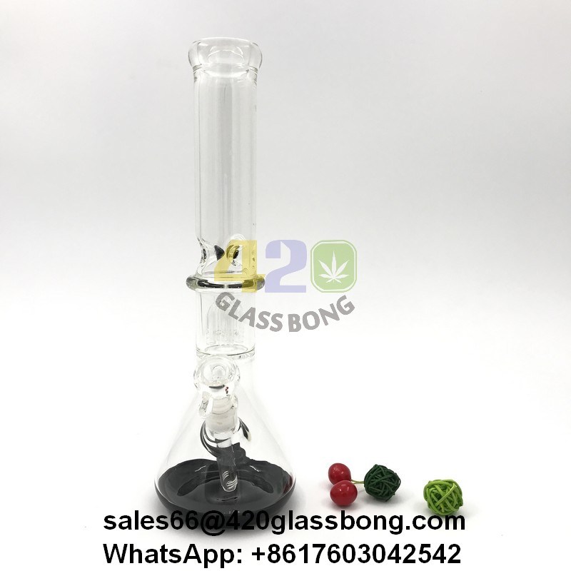 Heady Glass /Waterpipe/Beaker/Crafts with 4-Arm Tree Perc and Ice Catcher for 420 Wholesale