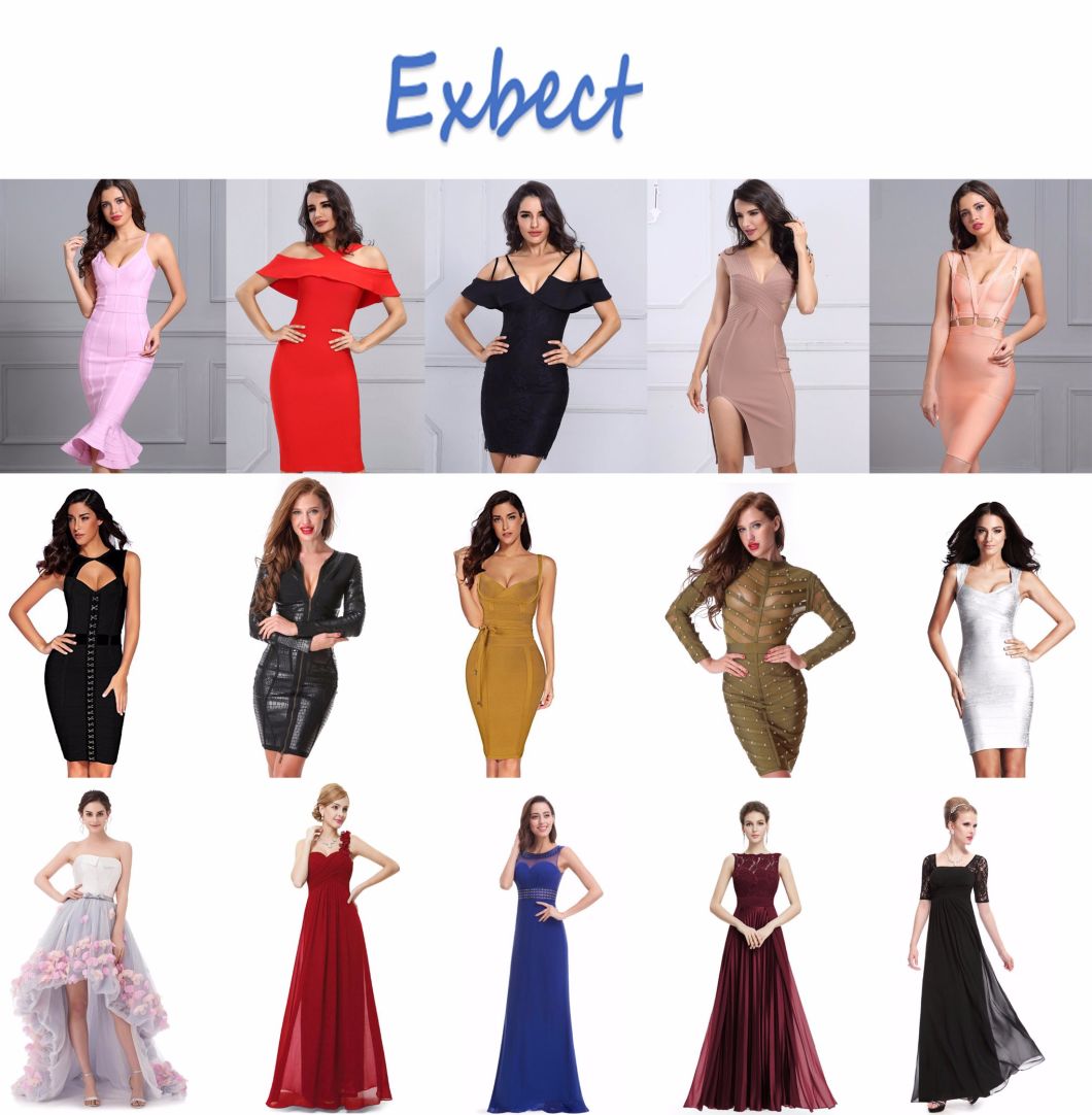 Halter Slip Backless Bodycon Package Hip Party Evening Dresses