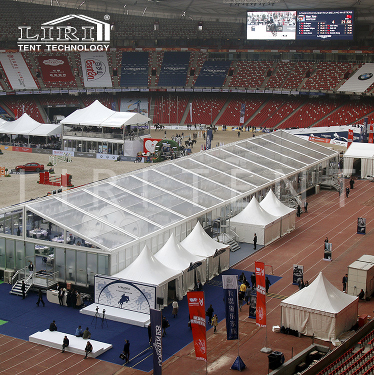 Outdoor Big Sport Tent with Transparent Wall for VIP Golf