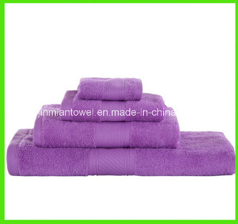 100% Cotton Plain White Terry Towel Bath Towel