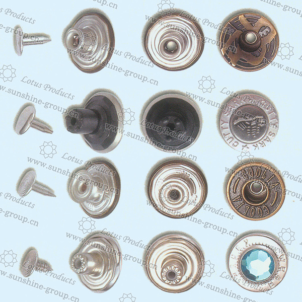 Jeans Button Brass Material with High Quality
