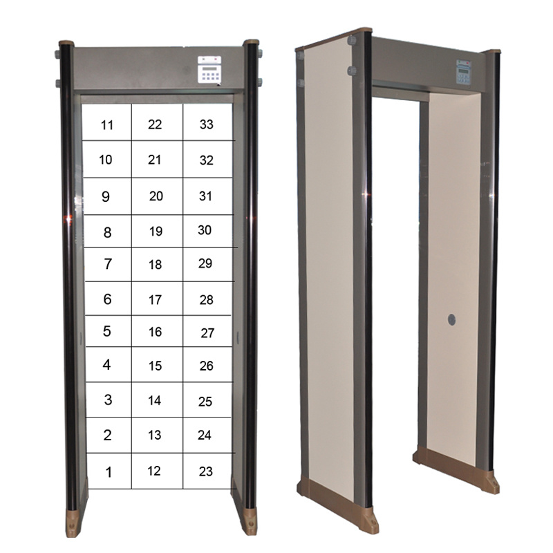 33 Zones Walk Through Metal Detector Gate