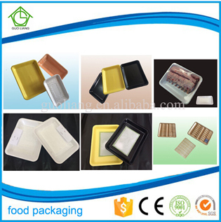 Carrefour&Walmart Supermarket Display China Plastic Manufacturer Meat&Food Industry Commercial Cheap Black PP Container