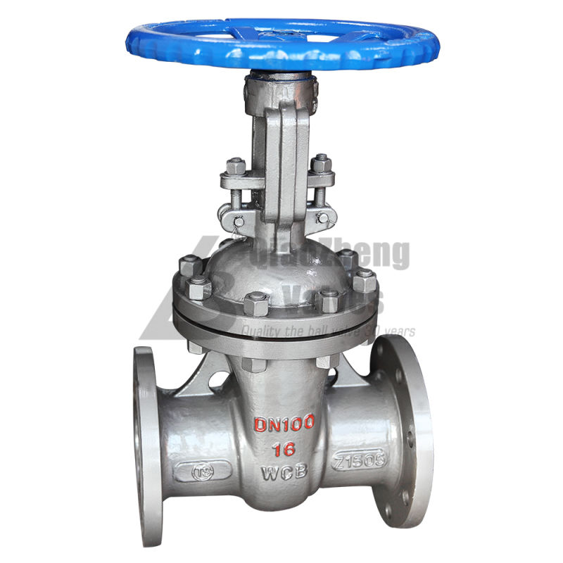 DIN Pn10 Pn16 Cast Steel Wcb or Stainless Steel Flanged Gate Valve Z41h