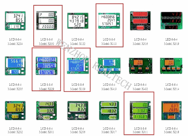 664 Blue LCD Display Board for Fuel Dispenser